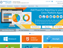 Tablet Screenshot of perpetuumsoft.com